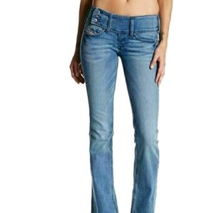 Diesel Cherone Bootcut Low Rise Jeans